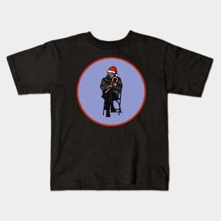 Bernie Sanders Christmas Graphic Kids T-Shirt